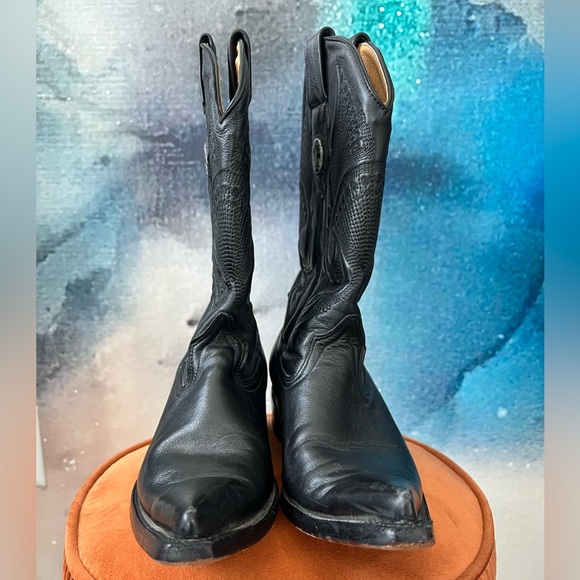 Las Trankas | Men’s  Leather Cowboy Boots - Picture 4 of 15